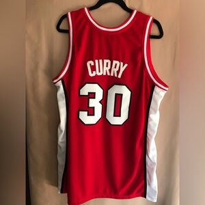 Stephen Curry / Davidson throwback shirt